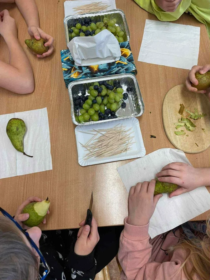 Workshop zdravé svačiny s dětmi